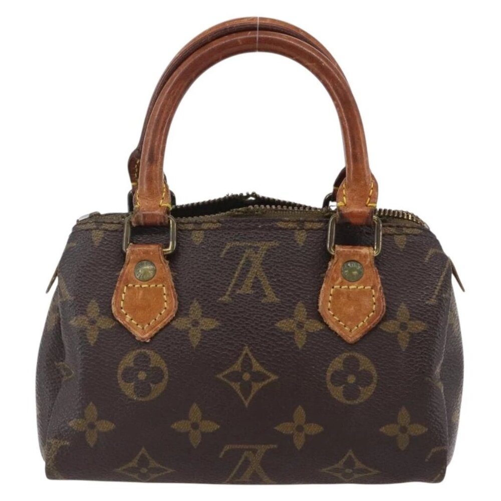 LOUIS VUITTON Monogram Mini Speedy Hand Bag M41534 LV Auth 149097 - Picture 3 of 16